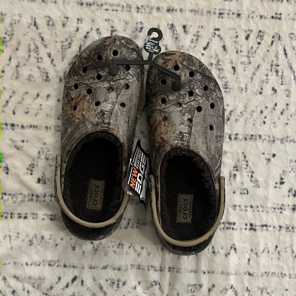 Camo crocs